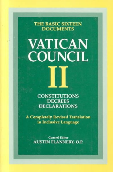 Vatican Council II, Vol. 2: More Post-Conciliar Documents