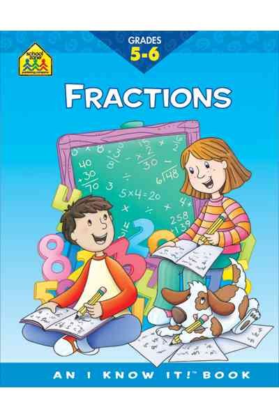 Fractions Grades 5-6 cover