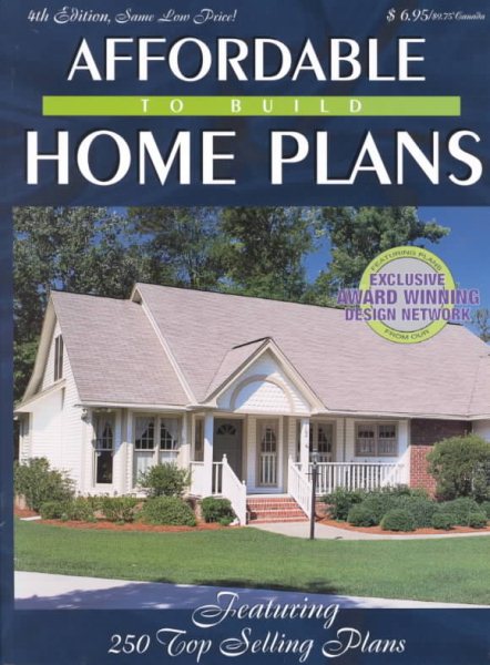Affordable to Build Home Plans cover