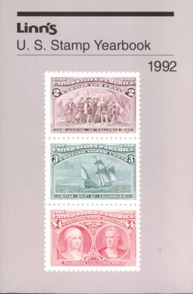 U.S. Stamp Yearbook 1992 cover