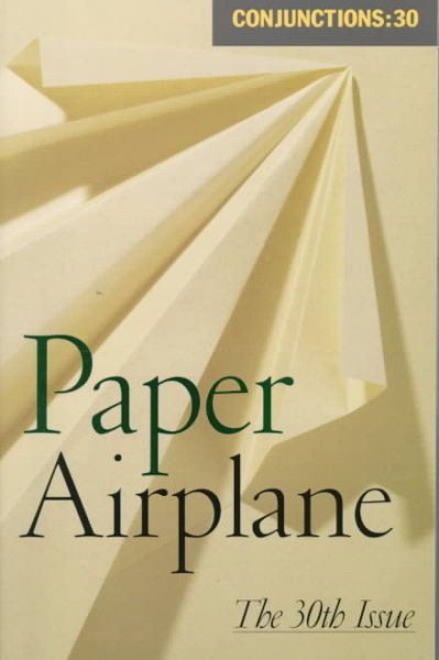 Conjunctions: 30, Paper Airplane cover