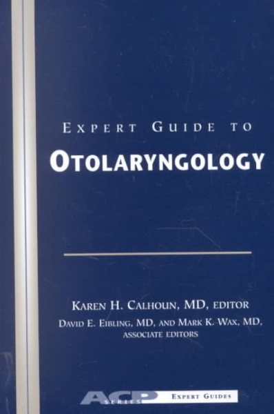 Expert Guide to Otolaryngology cover