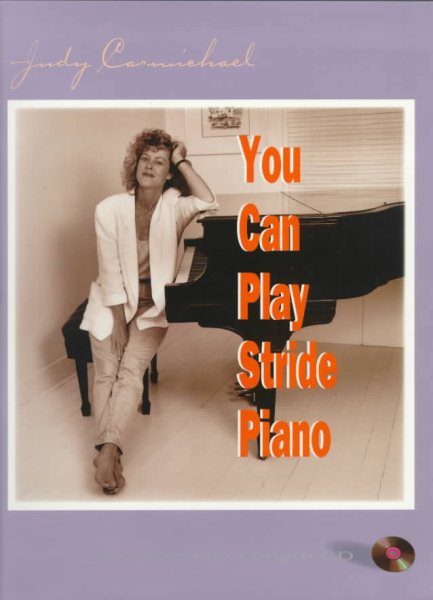 Judy Carmichael -- You Can Play Stride Piano: Book & CD