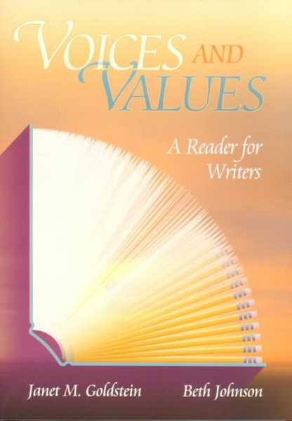 Voices and Values: A Reader for Writers, Instructor's Edition cover