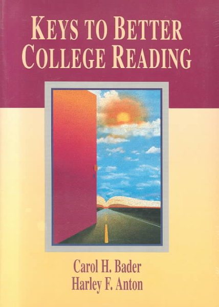 Keys to Better College Reading cover