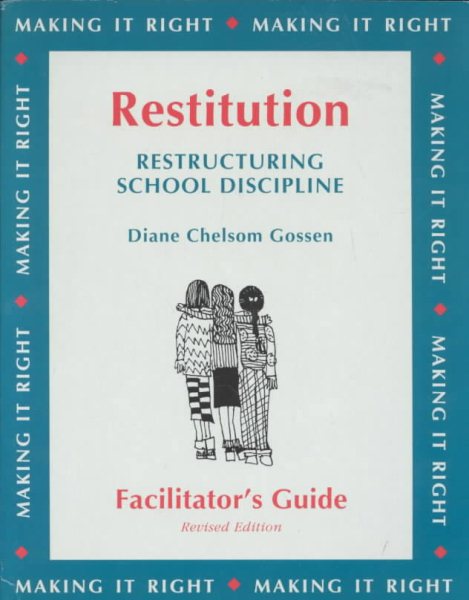 Restitution Facilitator's Guide cover