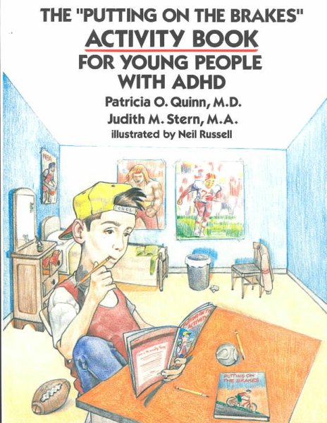 The "Putting on the Brakes" Activity Book for Young People With ADHD cover