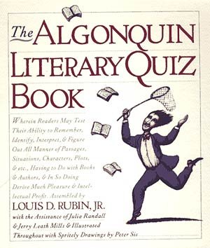 The Algonquin Literary Quiz Book cover