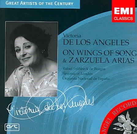 On the Wings Of Song and Zarzuela Arias - Victoria de los Angeles cover