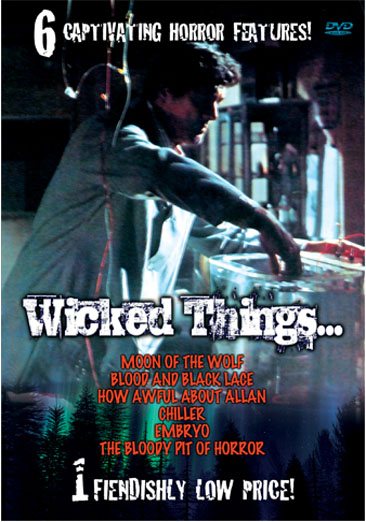 Wicked Things 6 Captivating Horror Features [DVD] cover