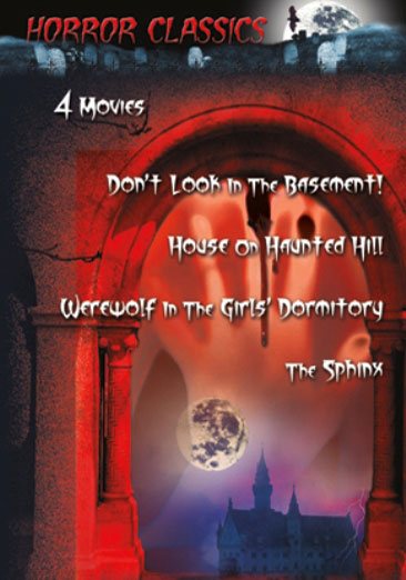 Horror Classics, Vol. 8: Don't Look in the Basement!/House on Haunted Hill/The Sphinx/Werewolf in a Girl's Dormitory cover