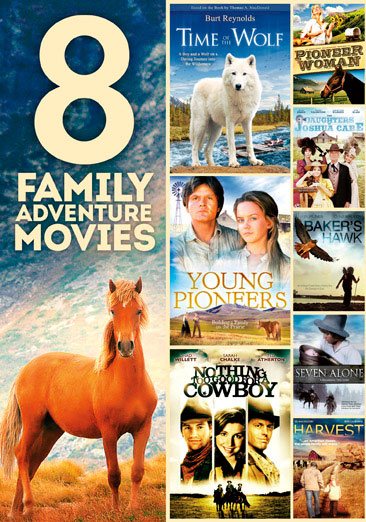 8 Family Adventure Movies on 2 DVDs