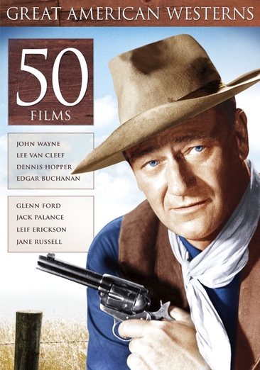 50 Film Great American Westerns: John Wayne cover
