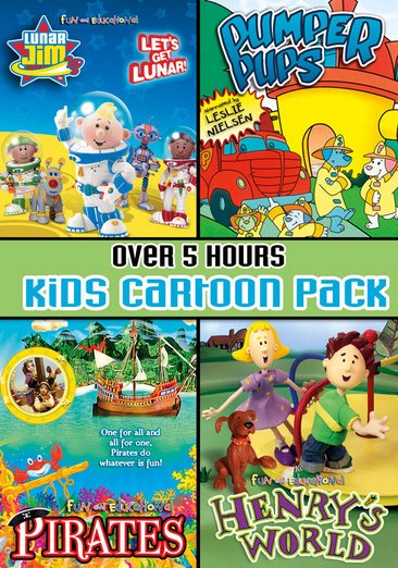 KIDS CARTOON PACK COLLECTORS SET (DVD/4 FILM COLLECTOR SET) cover