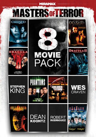 8-Film Masters Of Terror Pack V.1 cover
