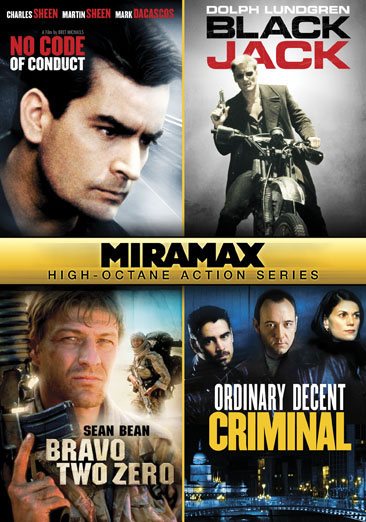 Miramax High-Octane Action Series: No Code of Conduct / Blackjack / Bravo Two Zero / Ordinary Decent Criminal cover