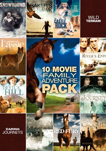 10-Film Family Adventure Pack cover