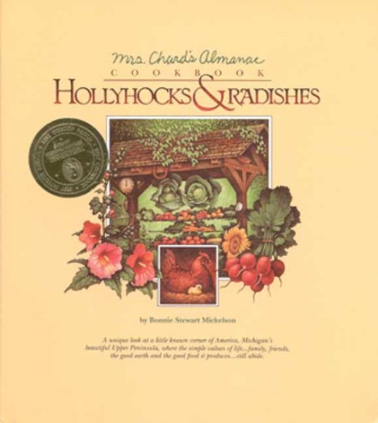 Hollyhocks and Radishes: Mrs Chard's Almanac Cookbook cover