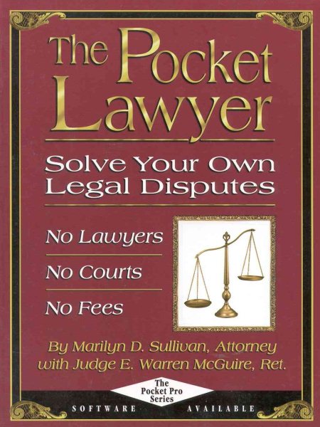 The Pocket Lawyer: Solve Your Own Legal Disputes (Pocket Pro Series) cover