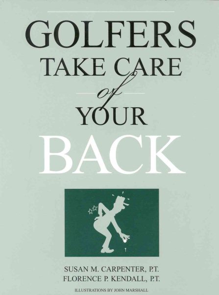Golfers: Take Care of Your Back cover
