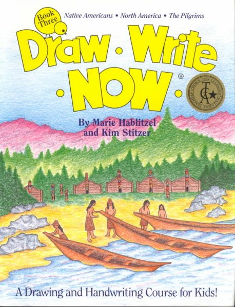Draw Write Now, Book 3: Native Americans, North America, Pilgrims (Draw-Write-Now) cover