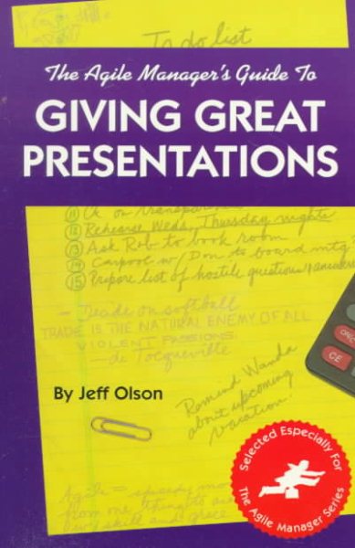 The Agile Manager's Guide to Giving Great Presentations (The Agile Manager Series) cover
