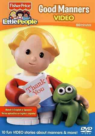 Fisher Price The Little People Good Manners Video cover