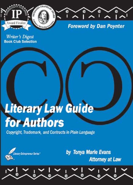 Literary Law Guide for Authors: Copyright, Trademark, and Contracts in Plain Language (Literary Entrepreneur series) cover