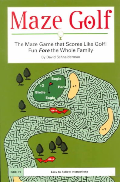Maze Golf: The Maze Game That Scores Like Golf! : Fun Fore the Whole Family