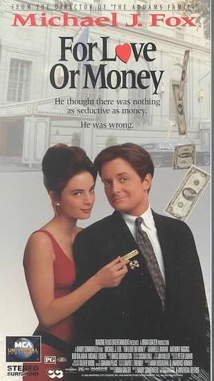 For Love Or Money [VHS] cover