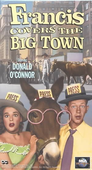 Francis Covers the Big Town [VHS]