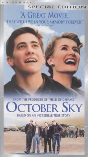 October Sky [VHS] cover