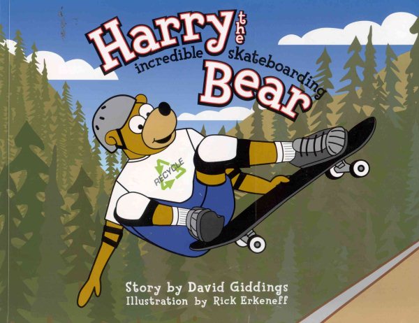 Harry the Incredible Skateboarding Bear cover