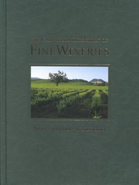 California Directory of Fine Wineries cover