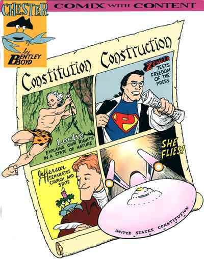 Constitution Construction (Chester the Crab's Comics with Content Series) cover