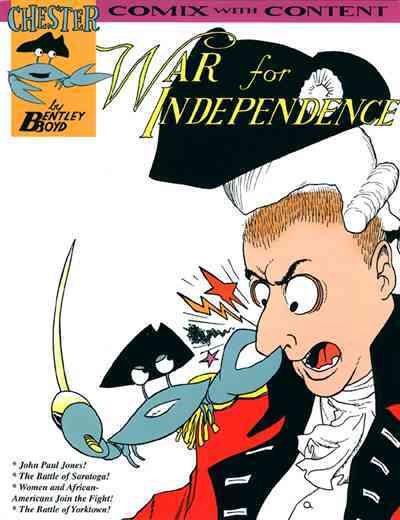 War for Independence (Chester the Crab's Comics with Content Series) cover