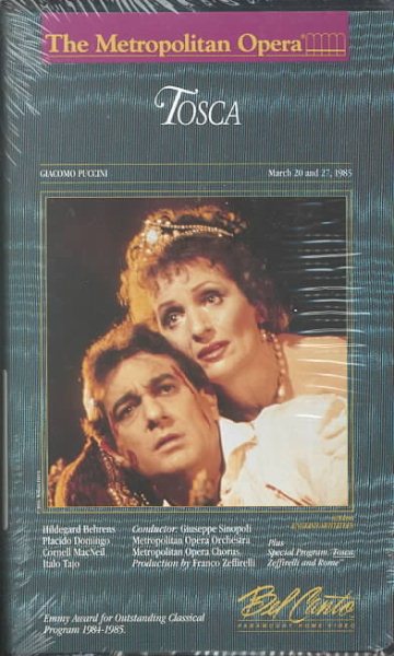 Puccini - Tosca / Sinopoli, Domingo, Behrens, The Metropolitan Opera [VHS]