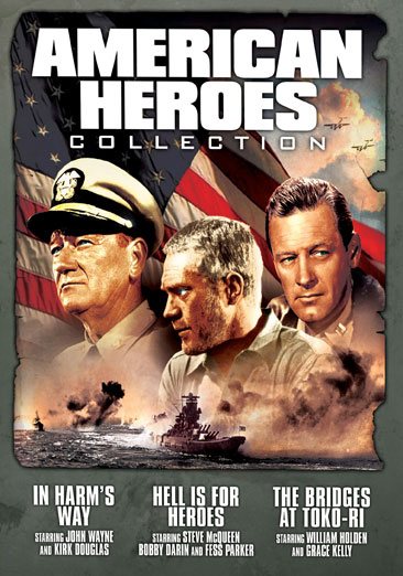 American Heroes Collection (The Bridges at Toko-Ri / Hell Is For Heroes / In Harm's Way) cover