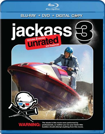 Jackass 3 (Two-Disc Anaglyph 3D DVD / Blu-ray Combo + Digital Copy)