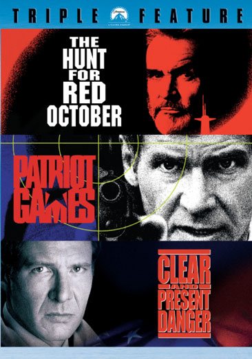 Jack Ryan 3 Pack (The Hunt for Red October / Patriot Games / Clear and Present Danger) cover