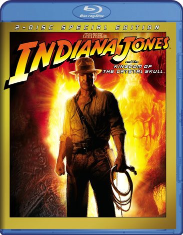 Indiana Jones and the Kingdom of the Crystal Skull [Blu-ray] cover
