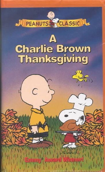 Peanuts: A Charlie Brown Thanksgiving [VHS] cover
