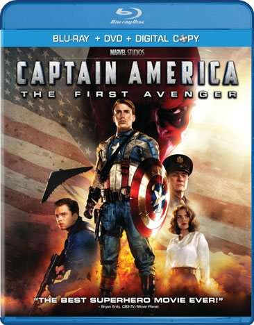Captain America: The First Avenger (Two-Disc Blu-ray/DVD Combo + Digital Copy) cover