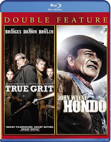 True Grit (2010) / Hondo Double Feature [Blu-ray] cover