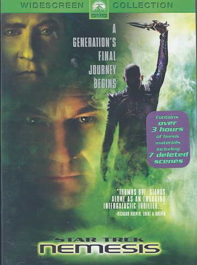 Star Trek - Nemesis (Widescreen Edition) cover