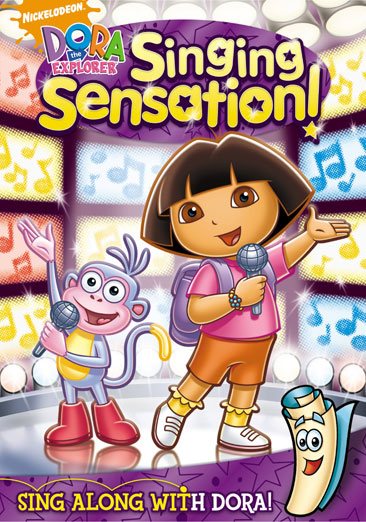 Dora the Explorer: Singing Sensation DVD cover