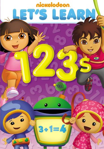 Nickelodeon Let's Learn: 1, 2, 3 cover