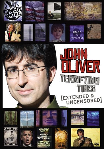 John Oliver: Terrifying Times cover