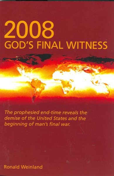 2008 God's Final Witness cover