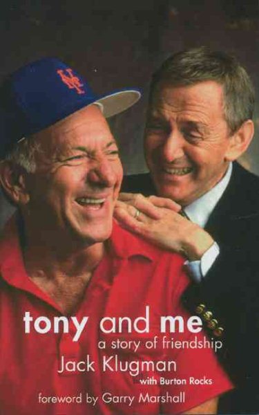 Tony and Me: A Story of Friendship, with DVD of "The Odd Couple" out-takes, 1971-75 cover